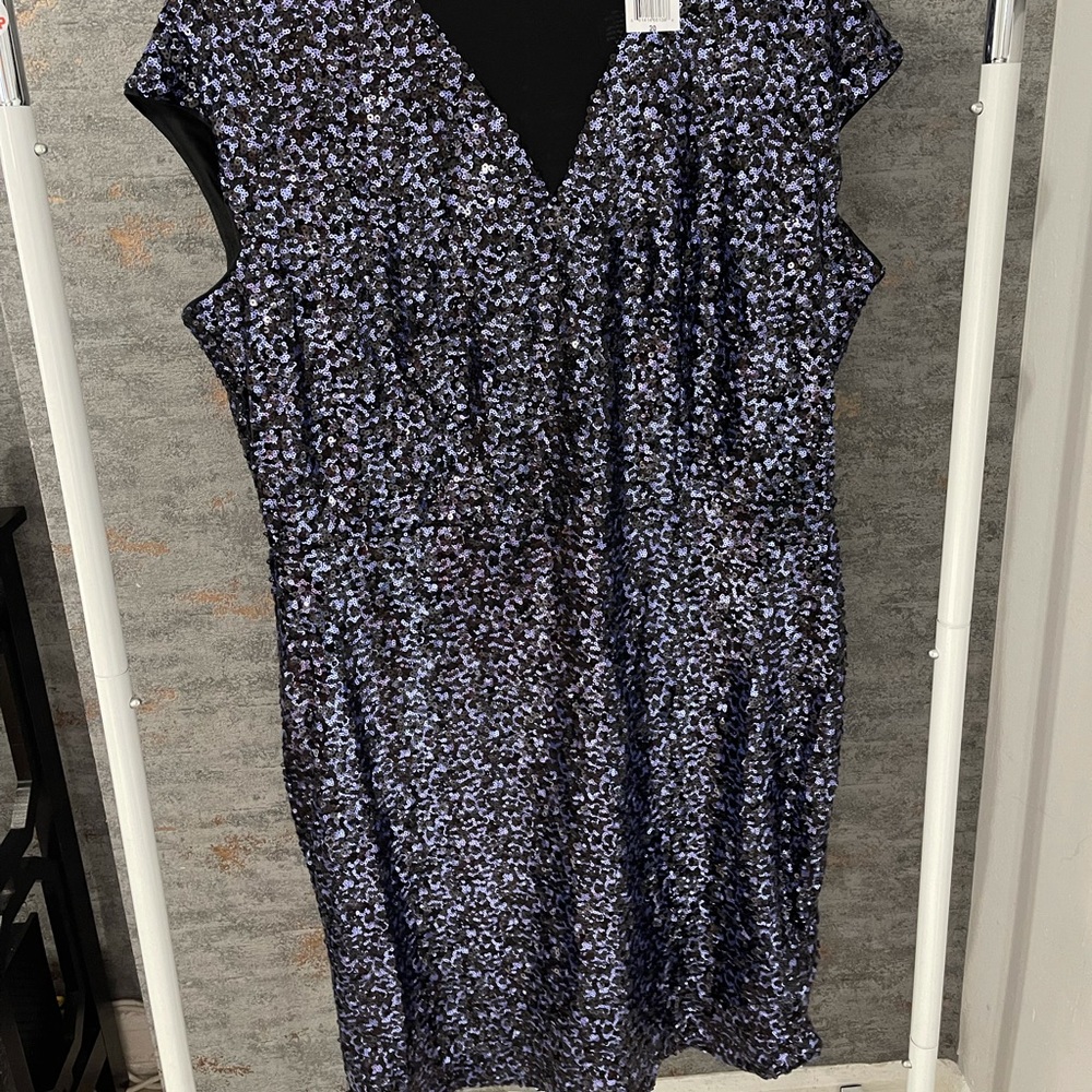 Teeze me navy royal dress size 20